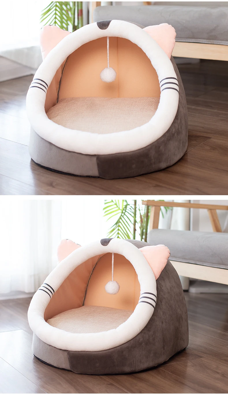 Warm Soft Cats Bed Warm Soft Cats Bed