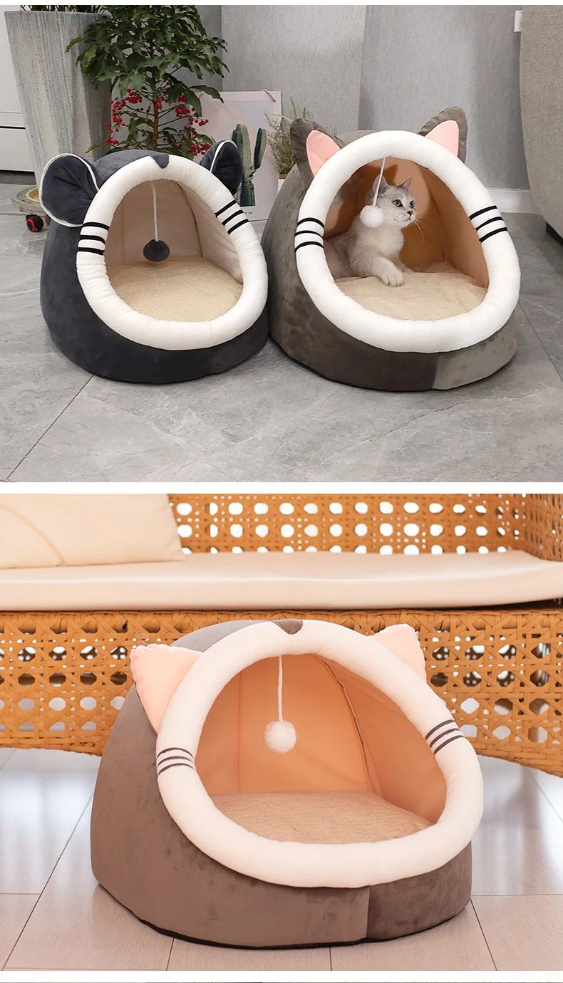 Warm Soft Cats Bed Warm Soft Cats Bed