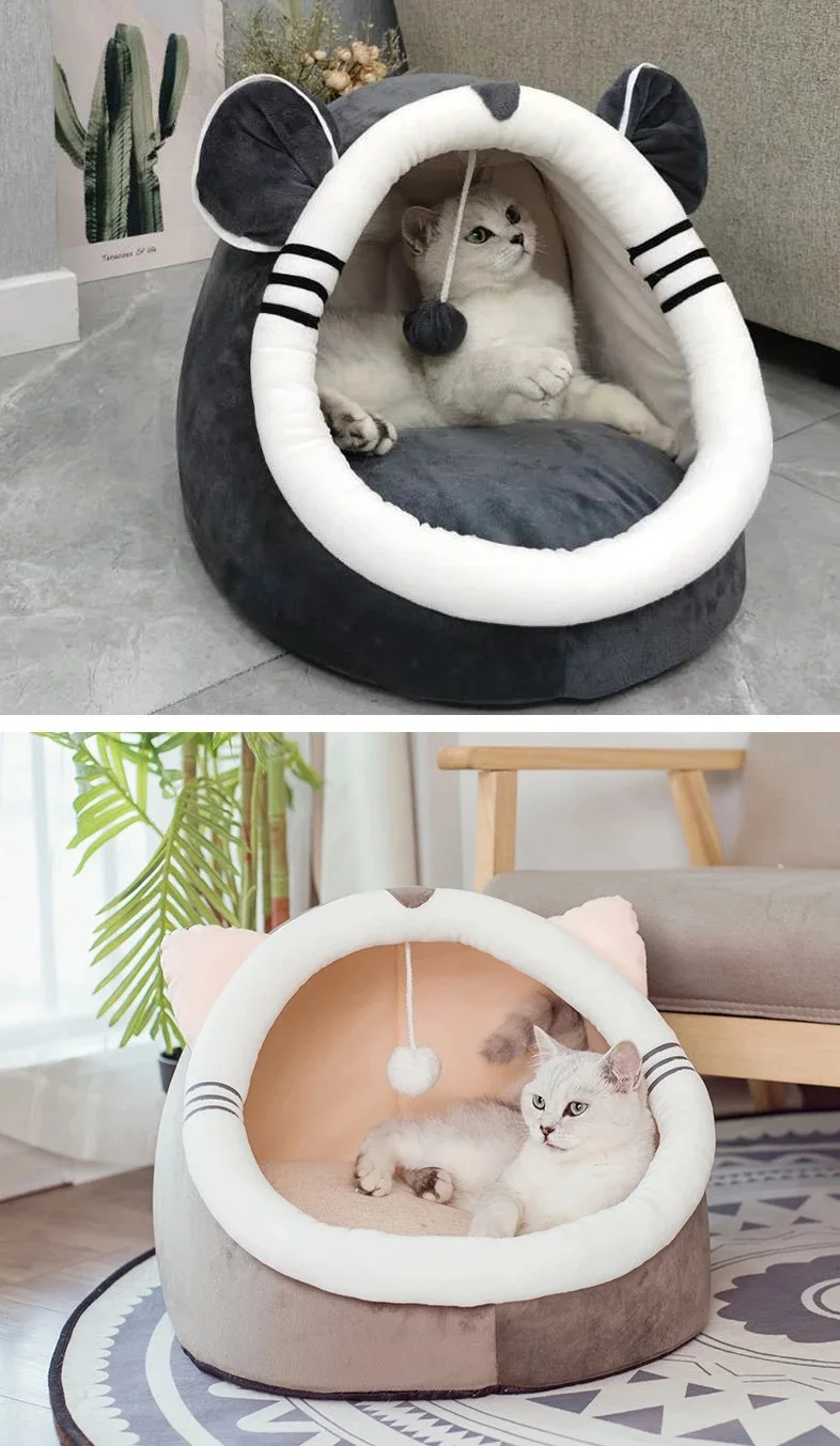 Warm Soft Cats Bed Warm Soft Cats Bed